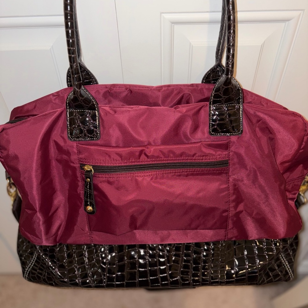 Samantha Brown Drop-Bottom Travel Tote